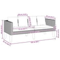 thumbnail image 5 of vidaXL Garden Collection Outdoor Sofa Beige/Anthracite Weather-Resistant, 5 of 9