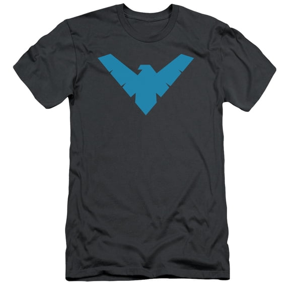 Batman - Nightwing Symbol - Slim Fit Short Sleeve Shirt - Medium
