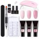 thumbnail image 1 of Kit De Iniciación De Gel Para Decoración De Uñas, Kit De Gel De Uñas Profesional Fácil De Usar, Insípido De Larga Duración Con Lámpara De Uñas Para Uso Doméstico, 1 of 7