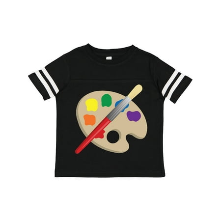

Inktastic Artist Palette and Brush Gift Toddler Boy or Toddler Girl T-Shirt