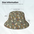 thumbnail image 3 of Kdxio Reflective Bucket Hat - Halloween Mummy Gnome Print Bucket Hat for Men,Women, 3 of 6