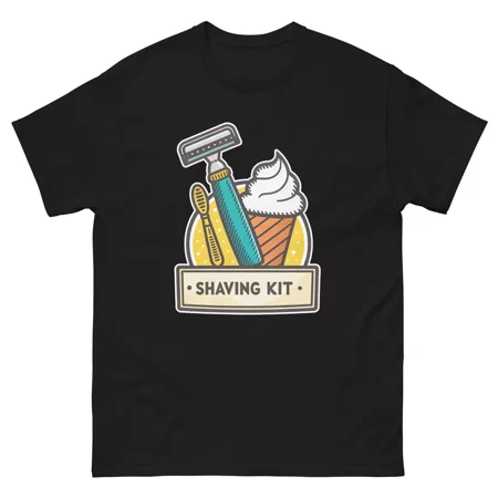 Shaving Kit Hotel Item Travel Motel T-Shirt Shaving Kit Hotel Item Travel Motel T-Shirt