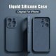 thumbnail image 2 of Luxury Original Liquid Silicone Case For iPhone 15 14 13 12 11 Pro Max Plus Soft Cases Shockproof Bumper Cover Phone Accessories, 2 of 5