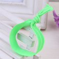 thumbnail image 1 of Anneau de Cheveux Sans Couture Haute Élasticité Noué Support de Queue de Cheval Réglable Accessoires de Chouchous Colorés Multi Couleur Vert Fruit, 1 of 7