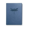 Blue Dragonfly Faux Leather Essentials Journal - Embossing Gift Item