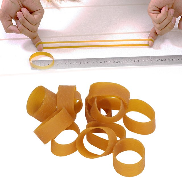 Industrial Rubber Bands, Elastic Rubber Band Aging Resistance 60Pcs Portable for Farm for Factory