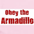 thumbnail image 2 of CafePress - Obey The Armadillo Infant Bodysuit - Baby Light Bodysuit, Size Newborn - 24 Months, 2 of 4