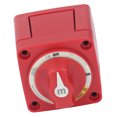 thumbnail image 4 of 300A 32V Marine Battery Disconnect Switch 3 Gear M10x4 Stud Power Circuit Shut Off Selector Switch for RV Marine Automotive, 4 of 11