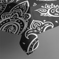 thumbnail image 3 of Black Paisley Pattern Rectangle Tablecloth 60"x84",Waterproof Polyester Rectangle Table Cloth, Wipeable Spillproof Polyester Tablecloth for Dining, Camping, Indoor and Outdoor, 3 of 5