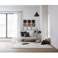 thumbnail image 5 of Bouclair Art Mural Rond en Métal Doré 11.75 X 39.5 Po (30 X 100 cm), 5 of 5