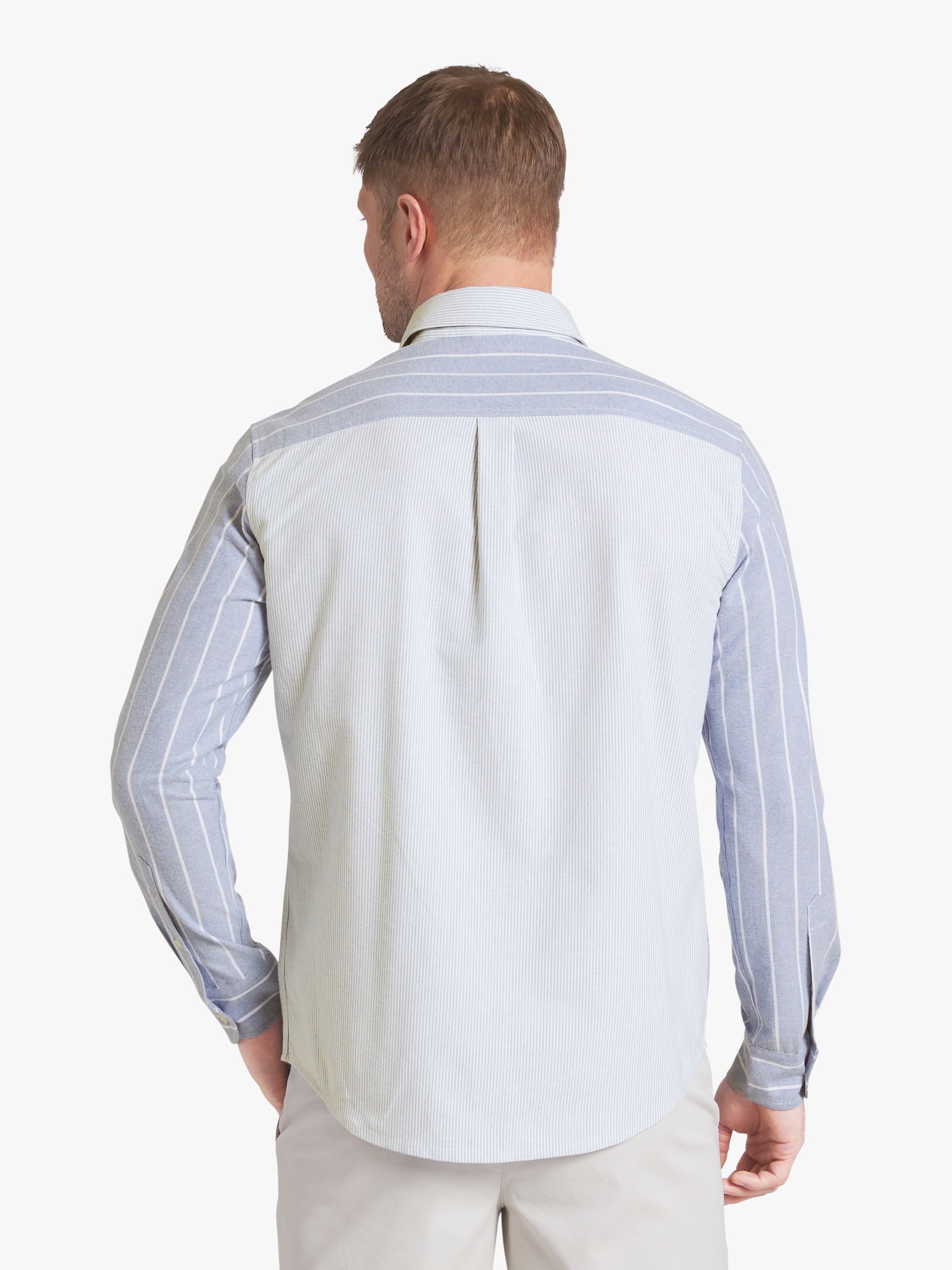 Chaps Men's & Big Men's Long Sleeve Oxford Woven Shirt, Sizes S-3XL