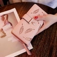 thumbnail image 3 of Cartera para mujer Cartera de gran capacidad Cartera elegante de piel sintética con múltiples ranuras para tarjetas ER, 3 of 5