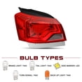thumbnail image 3 of Outer Tail Light Lamp for 2014-2020 Chevy Impala OE Style Replacement 14-20, 3 of 7