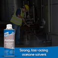 thumbnail image 2 of Klean-Strip 16 Ounce Acetone Strong Fast-Acting Cleaning Fiberglass Heavy Duty Degreaser 95%Pure Low VOC with Chemical Resistant Gloves by Centaurus AZ, 2 of 7