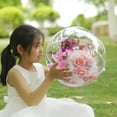thumbnail image 3 of Fillable Ball Fillable Ball Transparent Shatterproof Plastic DIY Clear Ball Christmas Wedding Decorations for Home, 3 of 6