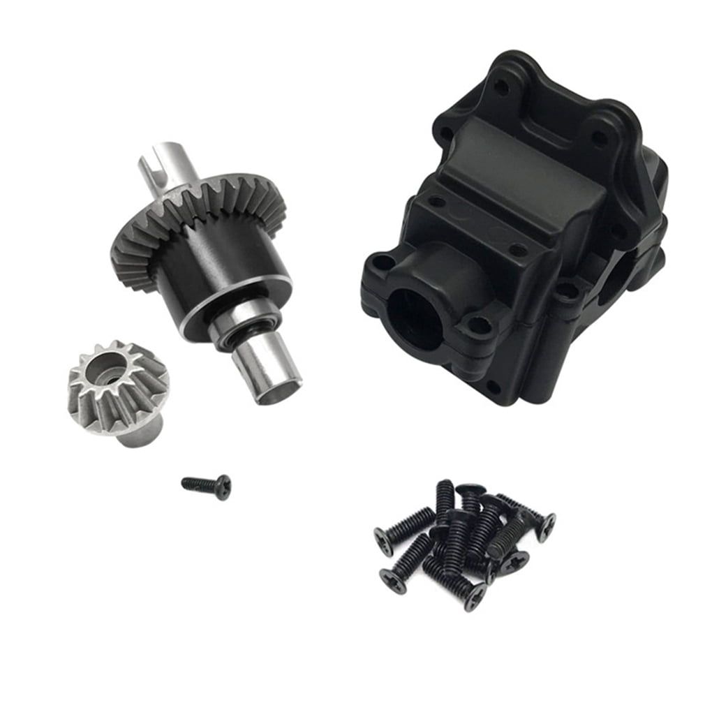 Carcasa De Coche RC Keenso Para 1/14 144001 Y 144010 – Ala Trasera Y Carrocería De PVC Resistente, Fácil De Montar