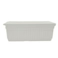 thumbnail image 1 of The HC Companies 30-Inch Venetian Window Planter Box with Drain Plug, White, 1 of 9