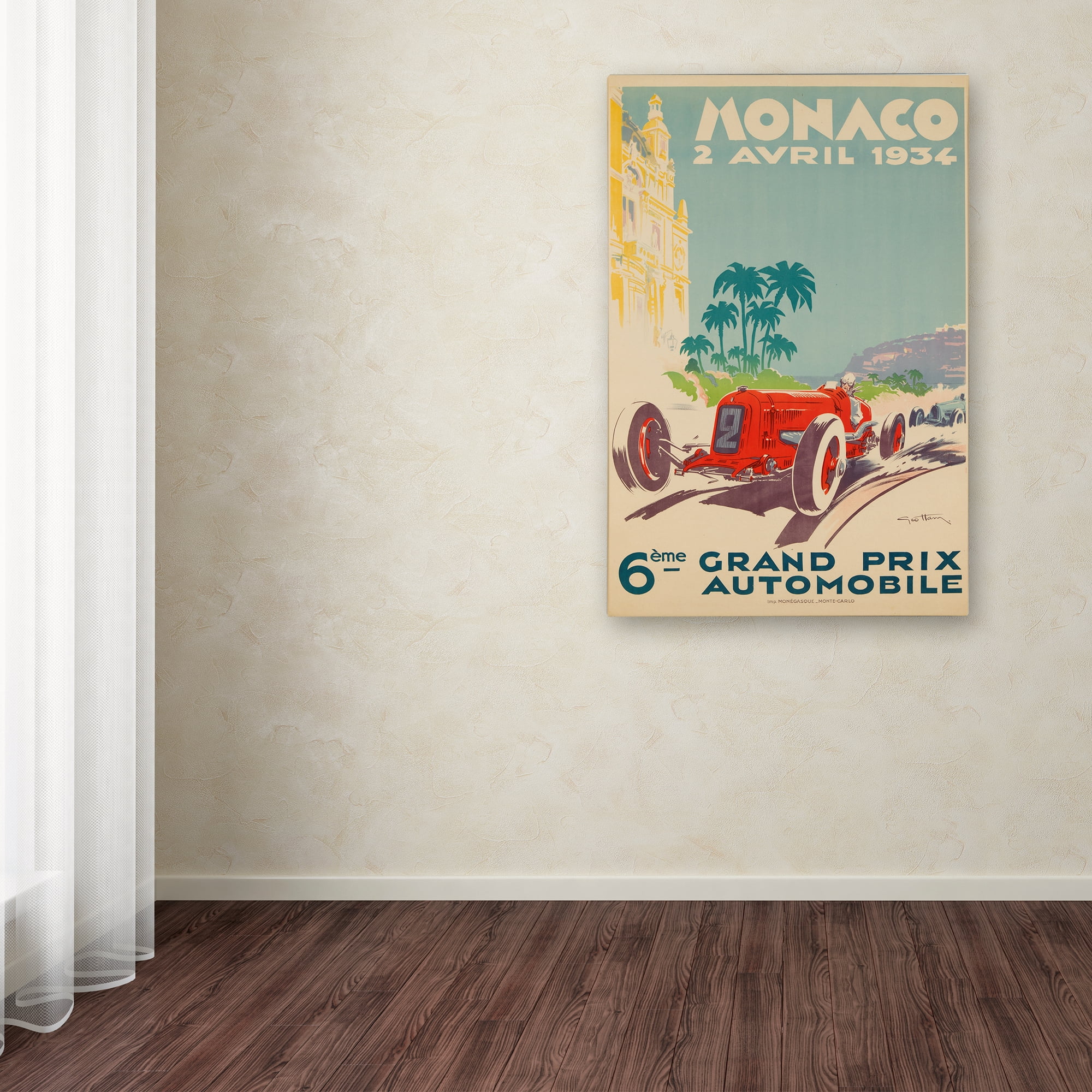 Trademark Fine Art 'Racecar 5' Canvas Art by Lantern Press