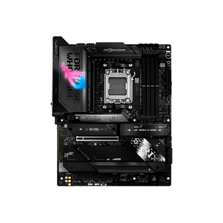 ASUS - ROG STRIX X870E-E GAMING WIFI (Socket AM5) AMD X870 ATX DDR5 Wi-Fi 7 Motherboard - Black