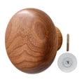 thumbnail image 3 of Gancho de madera para abrigos, decorativo, para uso general, para interiores y exteriores, para colgar en la pared. Redondo, 3 of 9
