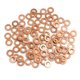 thumbnail image 1 of 100Pcs 6mm Diámetro Interior Arandelas de Cobre Planas Junta de Sellado para Coche, 1 of 1