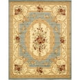 thumbnail image 1 of Unique Loom Versailles Medallion Motif Rug 8' x 10' Rectangle Slate Blue/Ivory, 1 of 2