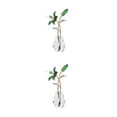 thumbnail image 2 of Matsuzay Estatuilla de flores de cristal, ramos de la suerte de escritorio, decoraciones de plantas, Día de la madre Type3 NO3, 2 of 4