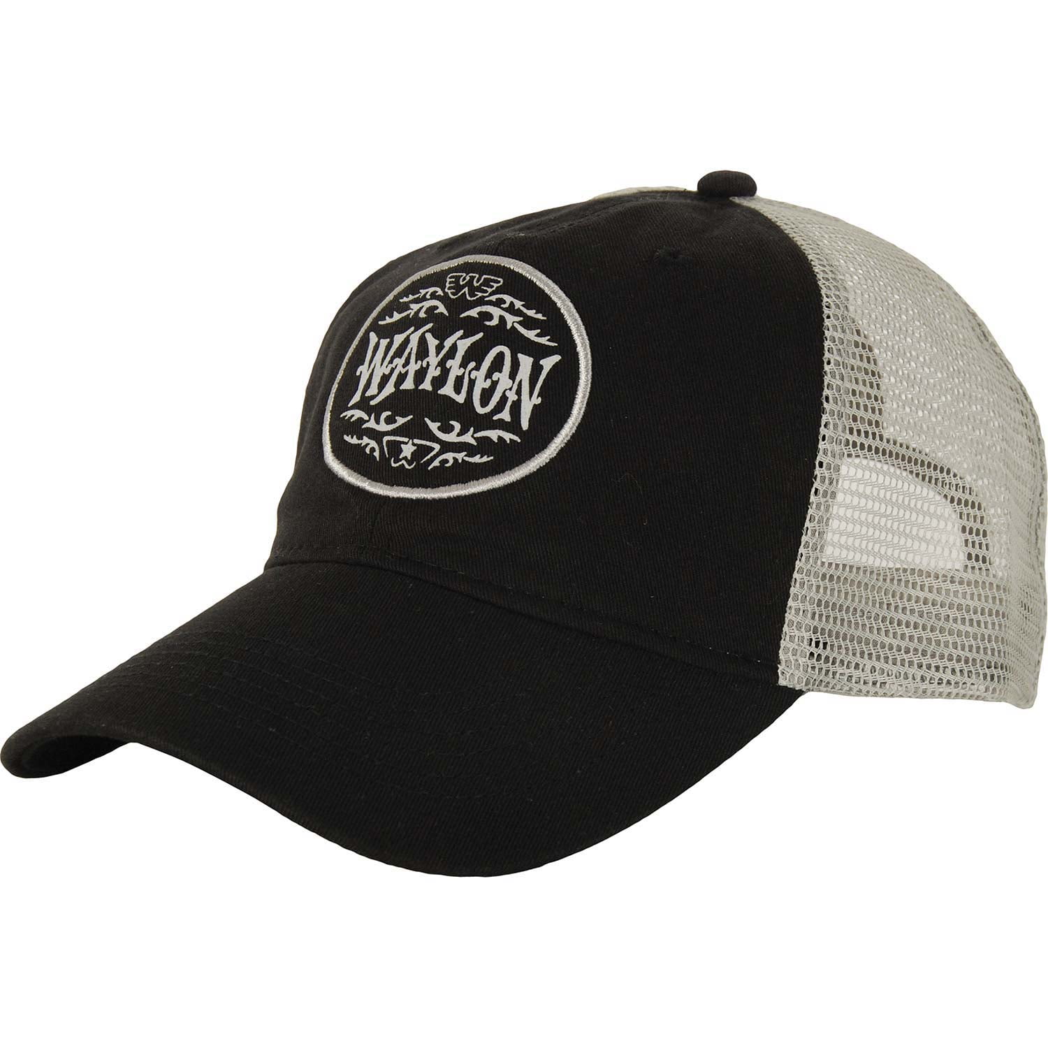 Waylon Jennings Waylon Jennings Men's Circle Trucker Hat Trucker Cap