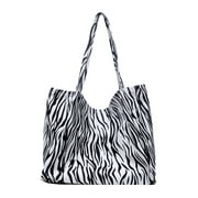 Kavoc Women Large Capacity Shoulder Bag Animal Pattern Reusable Travel Handbag Totes