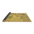 thumbnail image 2 of Ahgly Company Indoor Square Abstract Brown Modern Area Rugs, 8' Square, 2 of 4