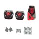 thumbnail image 2 of 2 piezas de almohadillas de pedal de coche, accesorios genéricos profesionales para el interior del coche, de alta calidad. Equipo manual rojo, 2 of 9