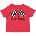 thumbnail image 3 of Inktastic I Love Racing Boys or Girls Toddler T-Shirt, 3 of 5