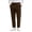 Brown, variant on Men's Corduroy Pants Button Pleated Trousers Vintage Casual Business Pants