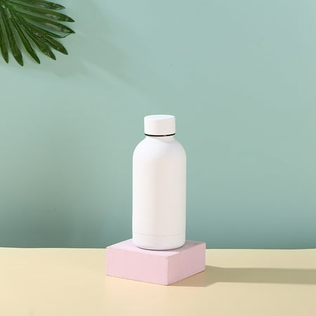 

350ML Mini Stainless Steel Vacuum Flasks Frosted Water Bottles Cute Thermos Outdoor Sports Water Cup Insulated Vacuum Bottle