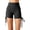 W10-Black, variant on Rhuody Women'S Pants Straight Leg High High Yoga Shorts High Waistband Workout Solid Color Trousers Simple Everyday Outfit Army Green L