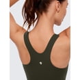 thumbnail image 4 of Sostén CRZ YOGA Butterluxe Cuello Alto Espalda Deportiva Oliva XS, 4 of 5