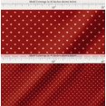 thumbnail image 2 of Soimoi Red Cotton Cambric Fabric Pink Heart Print Sewing Fabric Yard 56 Inch Wide, 2 of 7