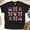 Black, variant on Autism Awareness Puzzle Bow Shirt – Colorful Heart Brain & Ribbon Tee, Natural, Size 3XL