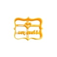 thumbnail image 1 of Apmemiss Cookie Mold With Good Wishes Cookie Form With Fun And Blessing Phrases Mould, 1 of 1