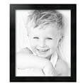 thumbnail image 2 of ArtToFrames 15" x 18" Dura Matte Black Picture Frame, 15x18 inch Black Wood Poster Frame (WOM-4030), 5 Pack, 2 of 6