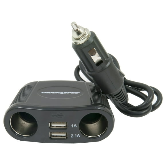 Truckspec Cig Lighter 4-Way Socket Splitter