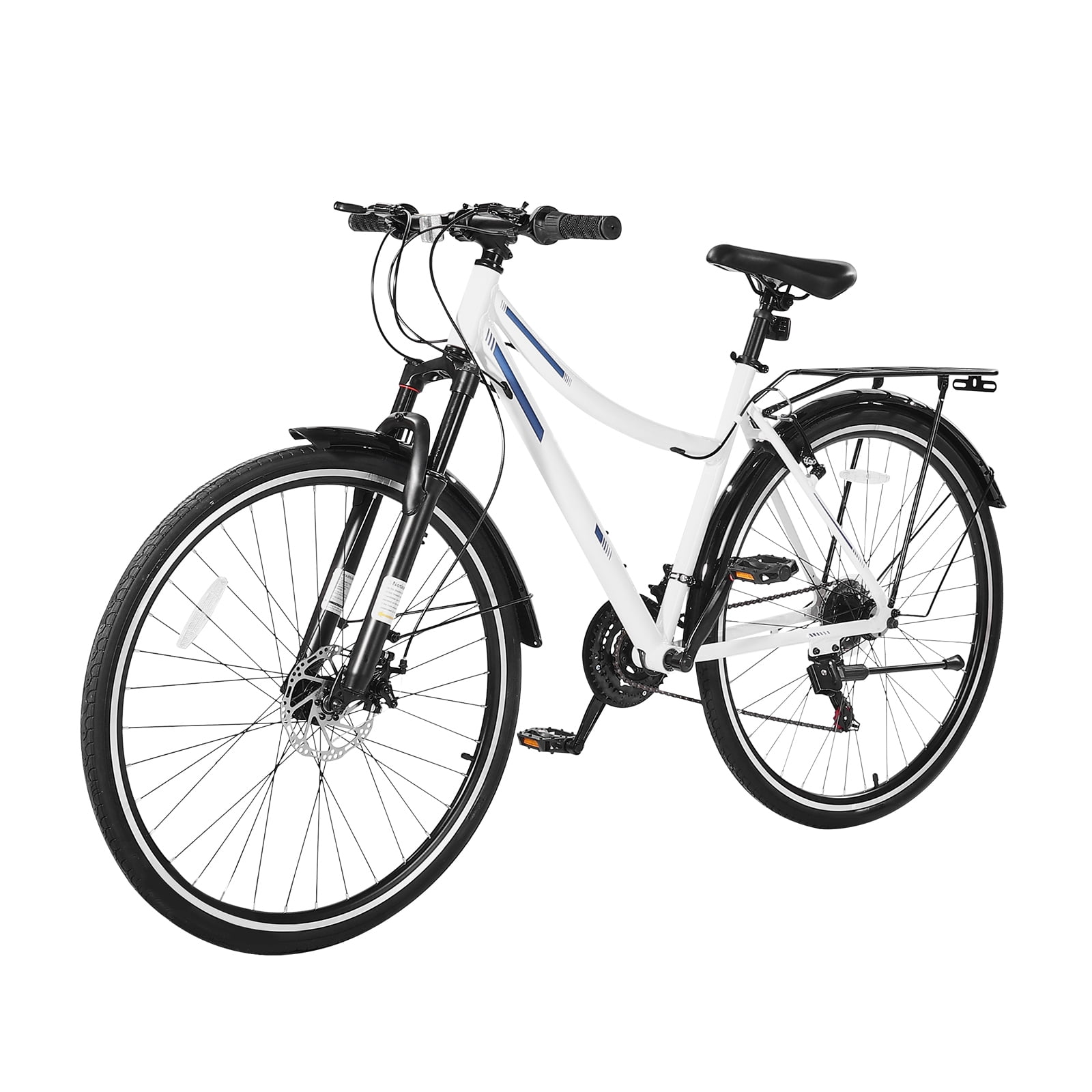 EUROBIKE XC7000 Hybrid Road Bike, Light Aluminium Frame, Perfect