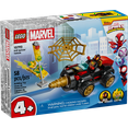 thumbnail image 3 of LEGO Marvel Drill Spinner Vehicle, Miles "Spin" Morales Car with 2 Minifigures, Marvel Toy from Disney+ TV Series Spidey and His Amazing Friends, Gift for Kids, Spider-Man Toy for 4-6 Year Olds, 10792, 3 of 8
