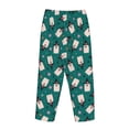 thumbnail image 3 of Lsque Halloween Ghosts Print Women's Pajama Pants, Lounge Pant - Comfortable Home Wear,Elastic Waistband, Stylish Design-Medium, 3 of 9