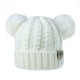 thumbnail image 4 of Gorro de frita Jumpingount Multicolor tejido mixto para niños 5Conjunto Blanco, 4 of 6