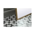 thumbnail image 5 of Elegant Decor Metal Frame Arch Full Length Mirror 35x72 Inch in Brass, 5 of 8