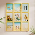 thumbnail image 6 of decorUhome 12x16 Matted to 11x14 Picture Frame, Photo Frame for Gallery Wall or Tabletop Display, Yellow, 6 of 9
