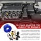 thumbnail image 5 of Placa tipo sándwich emisor de filtro de aceite de aluminio para motor Honda Acura LS B20 VTEC, 5 of 9