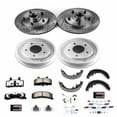 thumbnail image 3 of PowerStop Front and Rear Z36 Truck & Tow Brake Pad Rotor Drum and Shoe Kit Fits: FORD Select Models K15089DK-36, 3 of 10