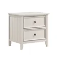 thumbnail image 4 of Classic White Finish Queen Bed Chest Nightstand Set 3pc Bedroom Furniture, 4 of 7